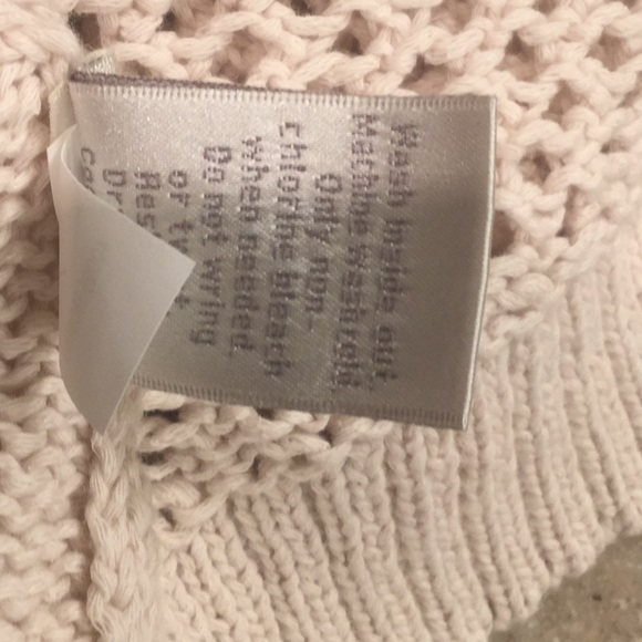 Lauren Conrad Sweater,  Cream, Size M. - Picture 8 of 8